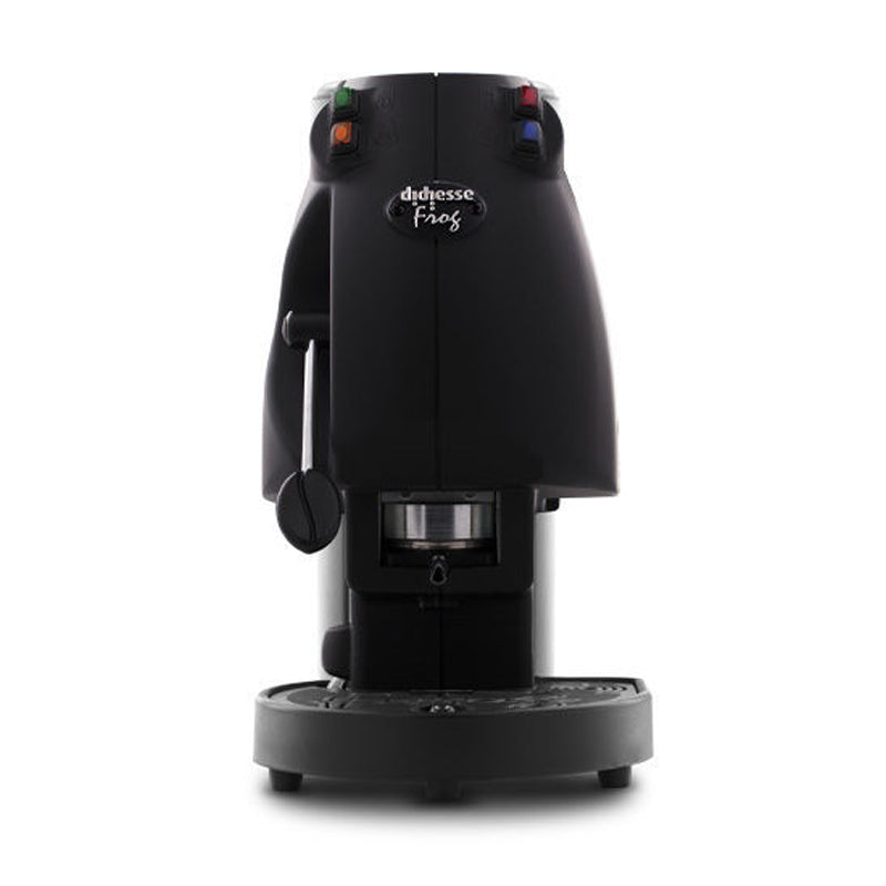 Didiesse Frog Revolution Macchina caffè cialde 15 bar, serbatoio 1,5 L, nero lucido