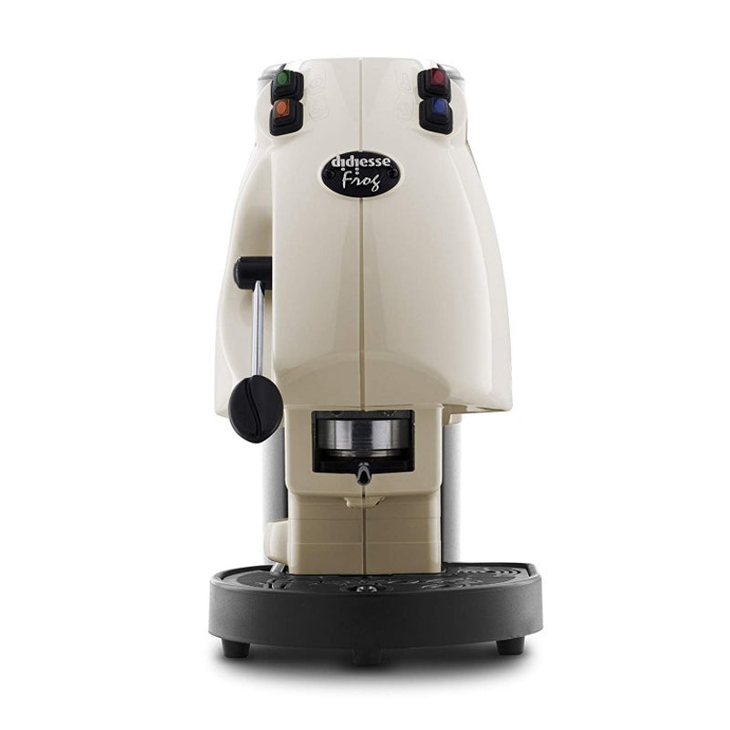 Didiesse Frog Revolution Macchina caffè cialde 15 bar, serbatoio 1,5 L, avorio