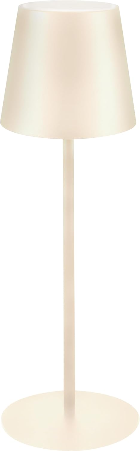 Majestic Agata Lampada da Tavolo Ricaricabile LED 2 W – Colore Avorio