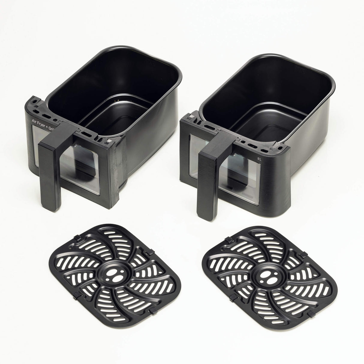 Ariete 4631/00 Friggitrice ad aria doppia 9 L, 2400 W, Touch, 11 programmi, Nero