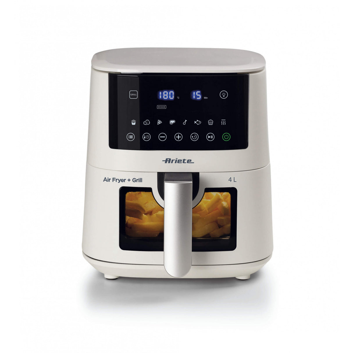 Friggitrice ad aria Ariete 4633/03 – 4 L, 1400 W, Touch, 9 programmi, Bianco