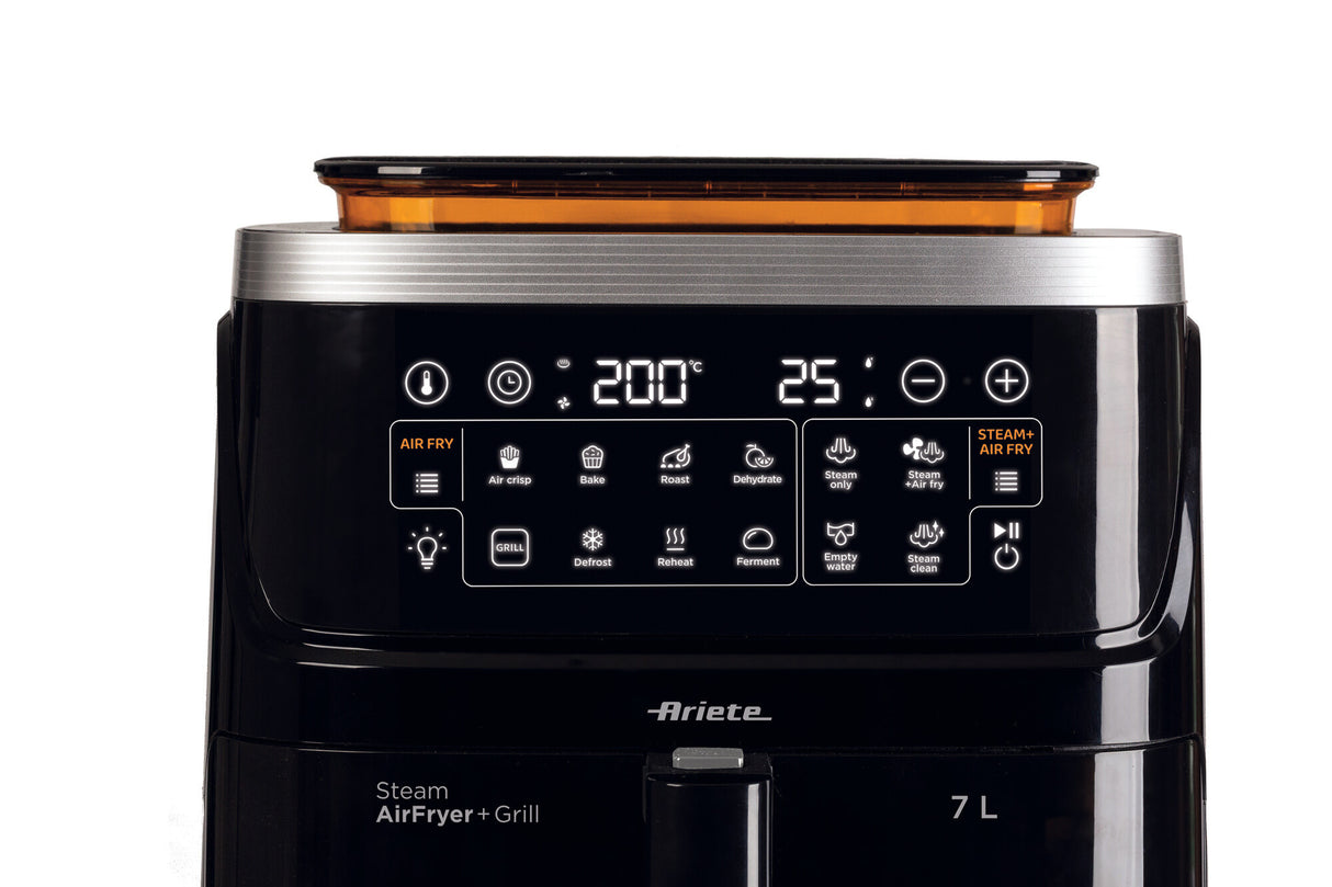 Ariete 4636/00 Friggitrice ad Aria 7 L con Vapore e Grill – 1700 W