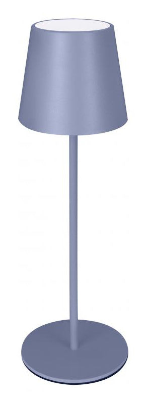 Majestic Agata Nuance Lampada da Tavolo Ricaricabile LED 2 W – Azzurro Pastello