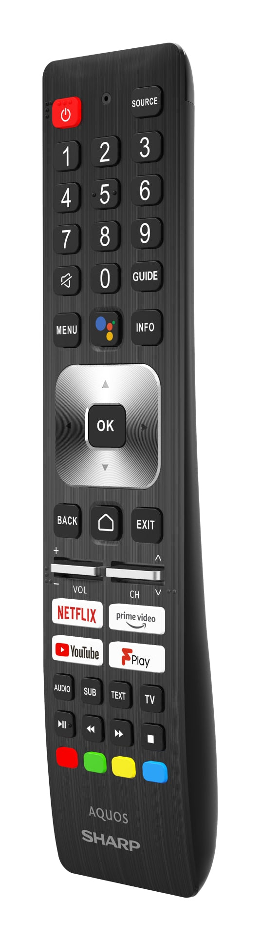 Smart TV QLED 43″ Sharp Aquos 43GP6265E – 4K Ultra HD, Google TV, HDMI 2.1