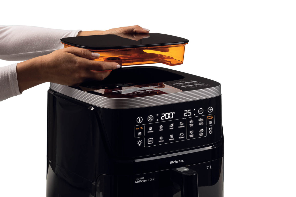 Ariete 4636/00 Friggitrice ad Aria 7 L con Vapore e Grill – 1700 W