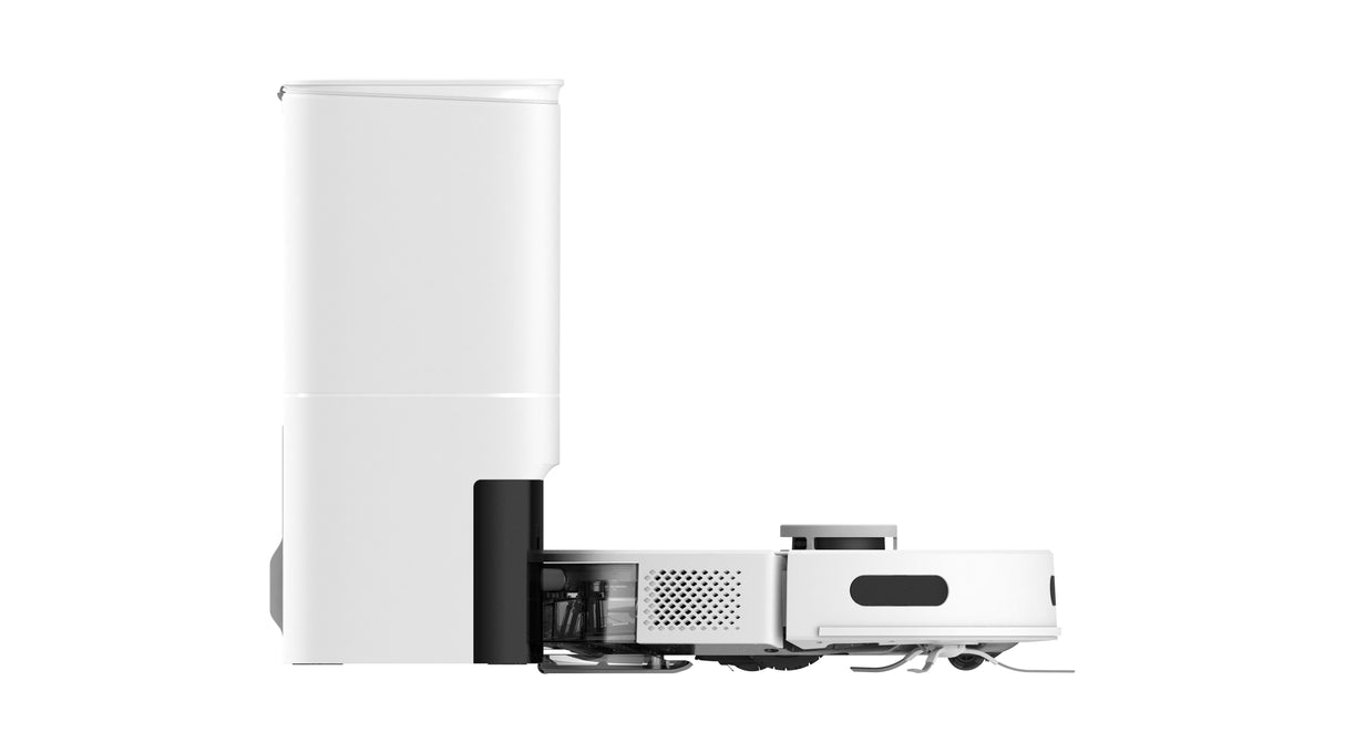 EZVIZ RE5 PLUS Robot Aspirapolvere e Lavapavimenti con Base Auto‐Svuotante