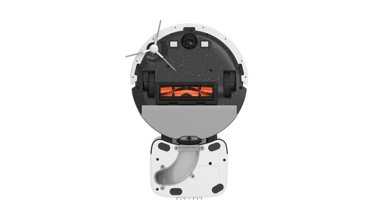 EZVIZ RE5 PLUS Robot Aspirapolvere e Lavapavimenti con Base Auto‐Svuotante