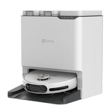 Robot aspirapolvere e lavapavimenti EZVIZ RS20 Max con base automatica – 13.000 Pa, mop autoriscaldante, LiDAR + AI, autonomia 220 min