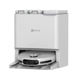 Robot aspirapolvere e lavapavimenti EZVIZ RS20 Pro con base automatica – 7200 Pa, mop auto-lavante e asciugante, 5200 mAh