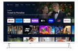 Smart TV 32" Sharp 32 FH2EW HD Ready Android TV Frameless, Wi‑Fi, Bluetooth, Chromecast, Google Assistant