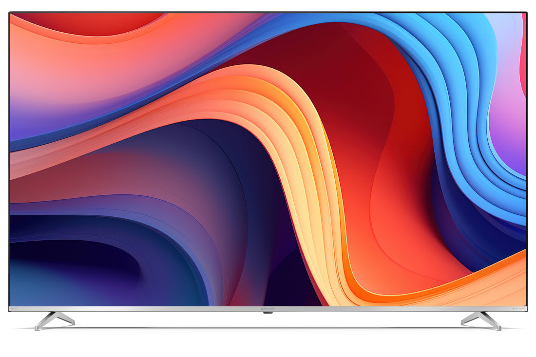 Smart TV 70" Sharp QLED 70GP6260E 4K Ultra HD Google TV